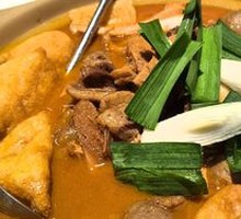 Beef Tripe and Meatball Hot Pot