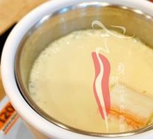 Steamed Egg Custard with Tea