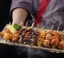 Nine Grilled Chicken Skewers