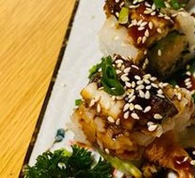 Grilled Eel and Shrimp Roll