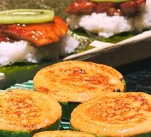Grilled Zucchini with Menchou