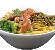 Sour Cabbage Pork Intestine Noodles
