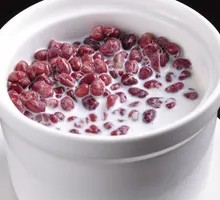 Red Bean Double-Layer Milk Pudding