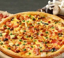 Black Truffle Mushroom Chicken Pizza