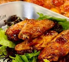 Grilled BBQ Chicken Wings