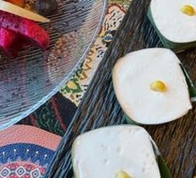 Coconut Milk Sago Cake