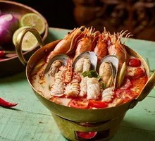 Tom Yum Seafood Soup