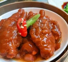 Steamed Chicken Feet with Fermented Black Bean Sauce