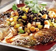 Stinky Bean Sauce Grilled Fish