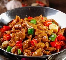 Spicy Sichuan Pork Intestines Stir-fry