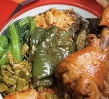 Braised Chicken Leg Rice