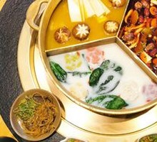 Red颜 Flower Gelatin Chicken Pot