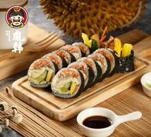 Durian Seaweed Rice Roll