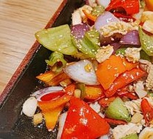 Grilled Squid on Iron Plate