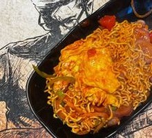 Stir-Fried Instant Noodles