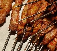 Stone Age Lamb Skewers