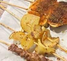 Grilled Steamed Bun Slices