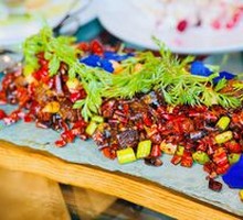 Signature Beef Tenderloin with Black Bean and Chili