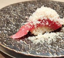 Tuna and Foie Gras Sushi