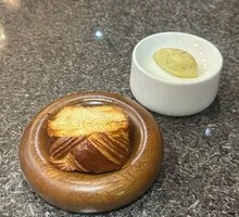 Brioche Bread with Black Truffle Roasted Garlic Butter