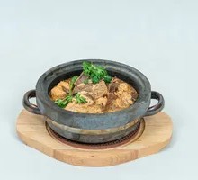 Bamboo Intestine Stone Pot Tofu