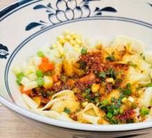 Oil-Poured Hand-Torn Noodles