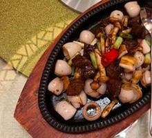 Onion and Beef Cubes