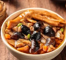 Premium Sea Cucumber with Pork Knuckle Rice