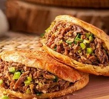 Braised Flatbread with Meat