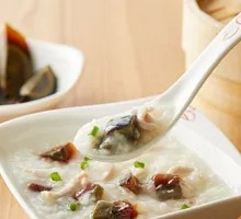 Century Egg and Pork Porridge