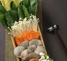 Mushroom and Vegetable Platter