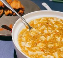 Crab Meat Simmered Tofu