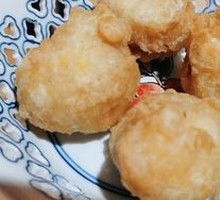 Crispy Durian with Ice Heart