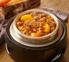 Beef Shank with Potatoes and Carrots