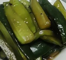 Sour Spicy Cucumber Strips