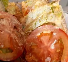 Teriyaki Egg Combo Sandwich