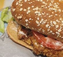 Spicy Chicken Leg Burger