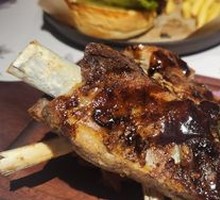 Grilled American BBQ Pork Ribs