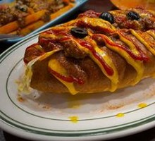 Beef Sauce Dirty Hot Dog