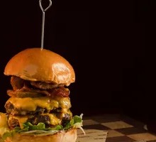 President Double Beef Burger