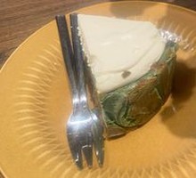 Grilled Matcha Cheesecake