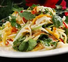 Cold-mixed Enoki Mushrooms