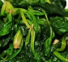 Stir-Fried Spinach