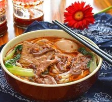 Beef Offal Wide Noodles