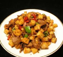 Lamb and Flatbread Stir-Fry