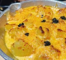 Mentha Sauce Grilled Potatoes