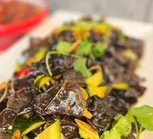 Cold-mixed black fungus
