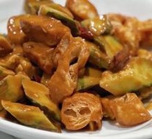 Crispy Fried Dough with Cucumber