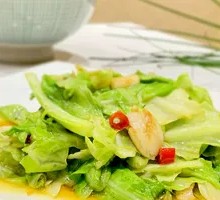 Stir-fried Cabbage with Beef Heart