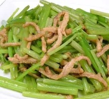 Celery and Shredded Pork